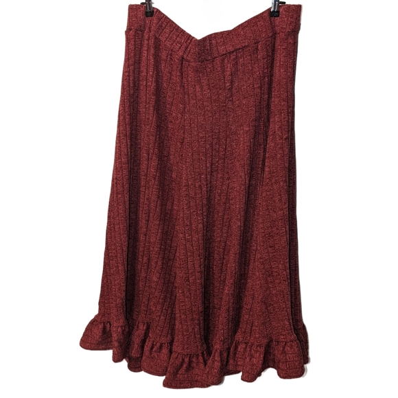 NWT Anthropologie Pauline Midi Boho Sweater Skirt, Plus Size 2X - Picture 9 of 9